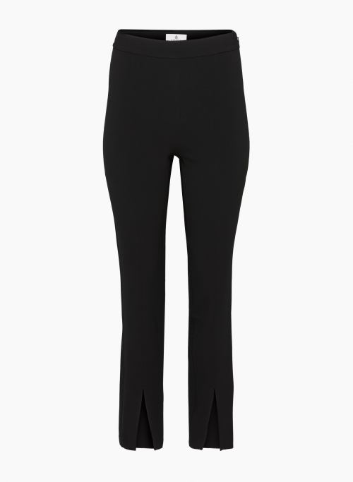 CASSATT PANT - High-waisted pants with front slits