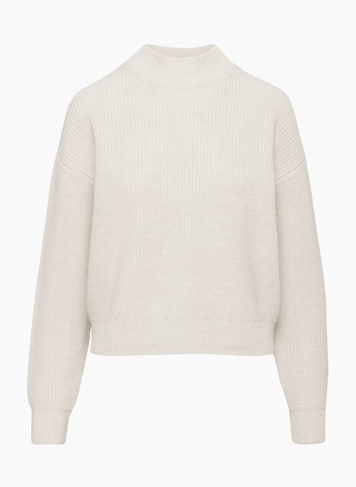 FERN MOCKNECK - Merino wool mock-neck sweater