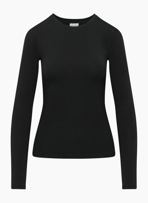 CONCEPT LONGSLEEVE - Soft-stretch jersey longsleeve with thumbholes