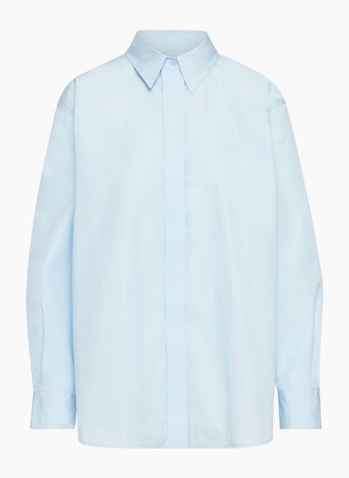 NEW ESSENTIAL OVERSIZED POPLIN SHIRT - Oversized-fit button-up shirt