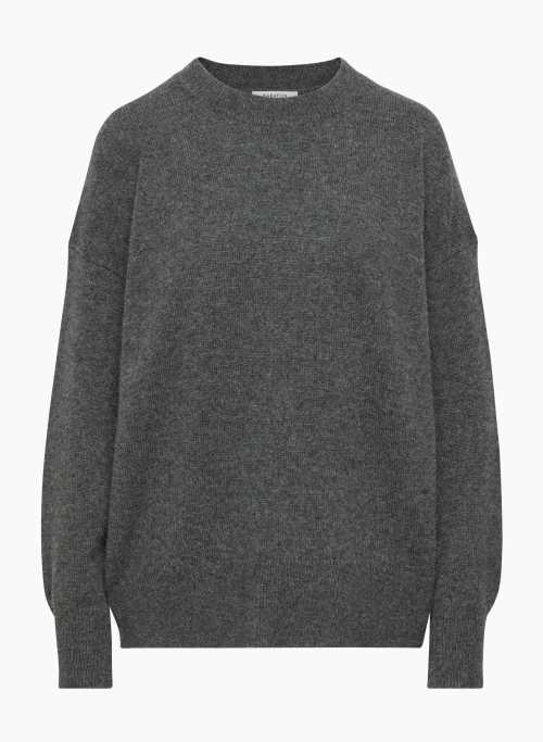 LUXE CASHMERE TOBA SWEATER - Cashmere crewneck sweater