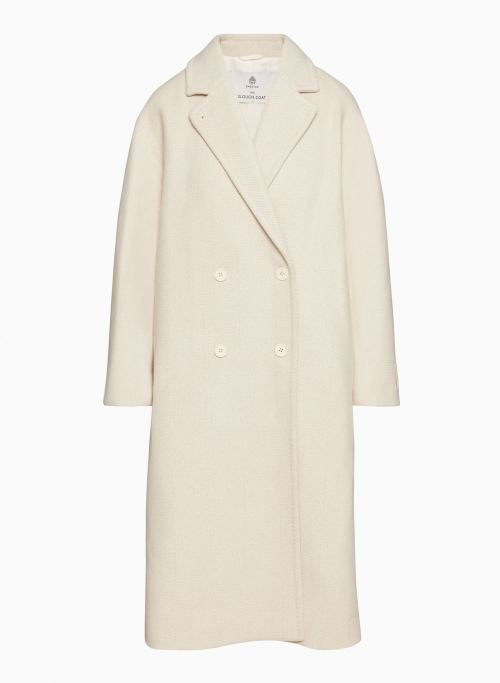THE SLOUCH™ COAT - Relaxed double-breasted wool-cashmere coat