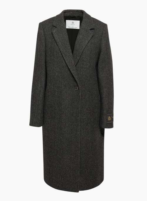 THE NEW STEDMAN COAT - Single-breasted wool-cashmere coat with a classic fit