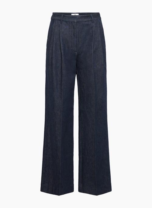 FORMULA JEAN - Pleated wide-leg jeans
