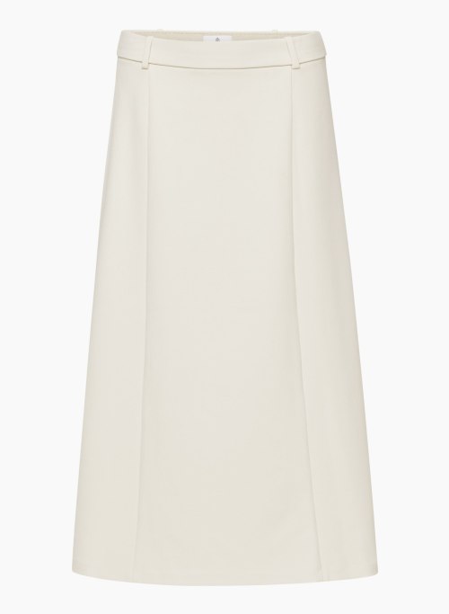 PODIUM SKIRT - Structured stretch A-line maxi skirt