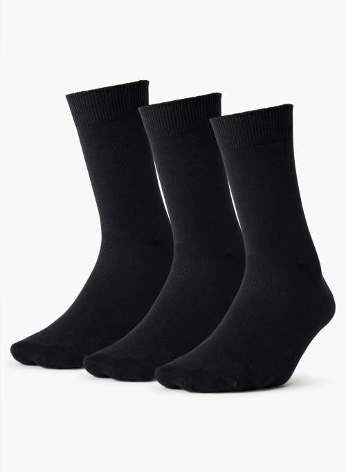CHOSEN CREW SOCK 3-PACK - SUPIMA® cotton professional everyday crew socks, 3-pack