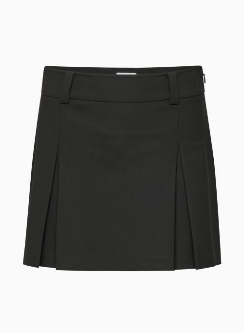 BEBE SKIRT - Pleated micro skirt made with recycled materials