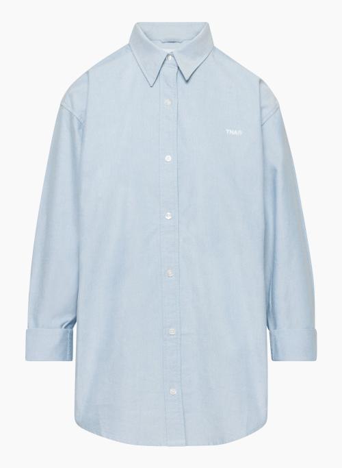 ROUTE OXFORD SHIRT - Relaxed-fit 100% cotton oxford shirt