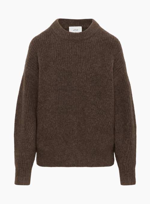 HOLLY SWEATER - Merino wool crewneck sweater