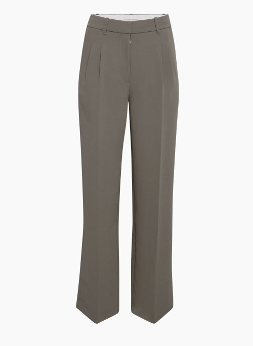THE EFFORTLESS PANT™ - High-waisted, wide-leg Japanese crepe trousers