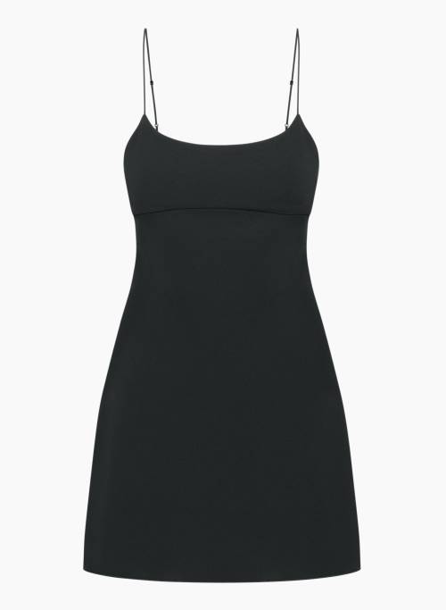 FOXLEY DRESS - Crepe scoopneck mini dress