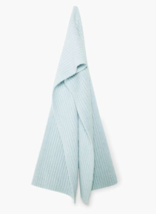 MERINO WOOL NARROW SCARF - Extra-fine merino wool rectangle scarf