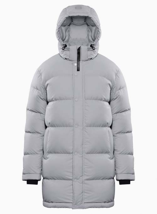 THE SUPER PUFF™ MID - cliMATTE™ Japanese ripstop mid-length goose down puffer jacket
