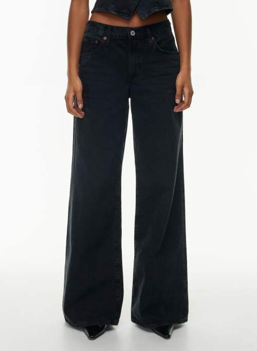 CLARA JEAN - Low-rise baggy jeans