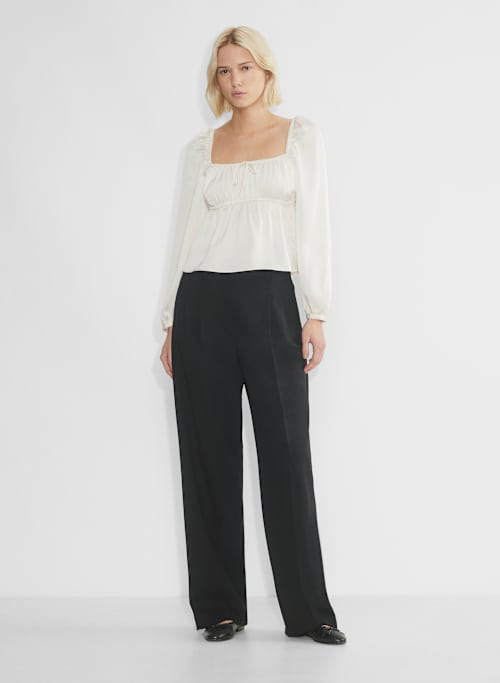 sisto satin blouse