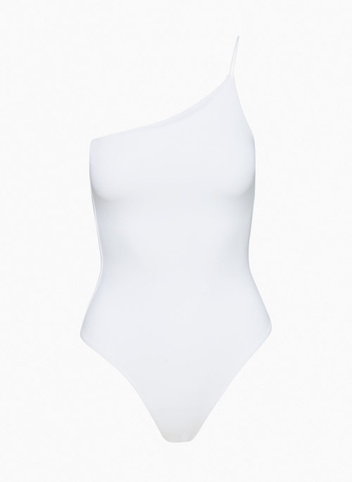 CONTOUR ONE-SHOULDER CAMI BODYSUIT - One-shoulder bodysuit
