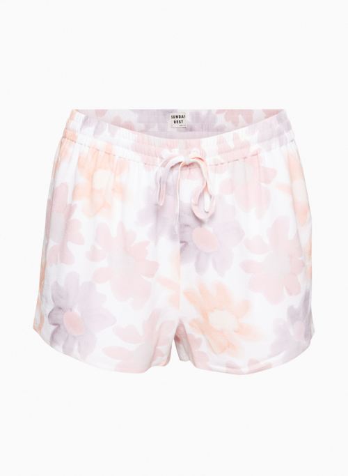 MALCOLM SHORT - Mid-rise pull-on shorts