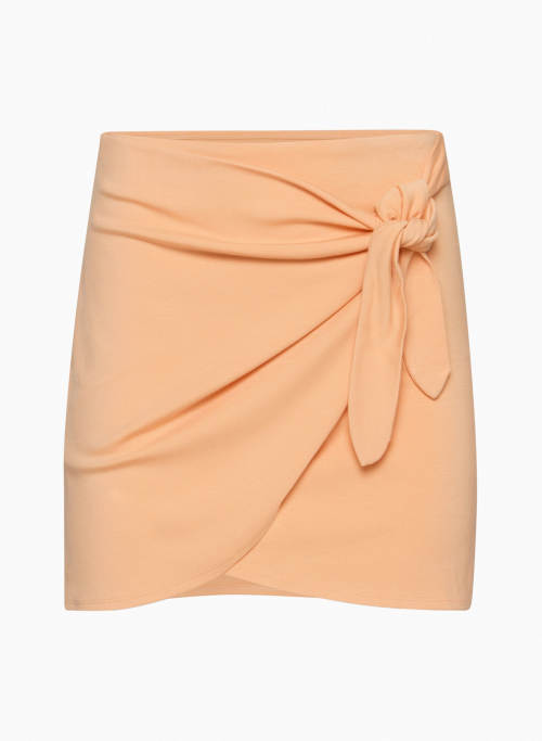 SATURN MINI SKIRT - Mini wrap skirt