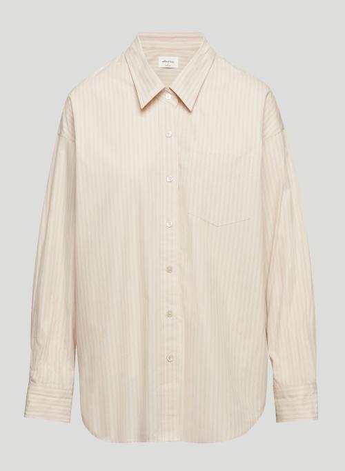 RELAXED SHIRT - Organic cotton button-up shirt