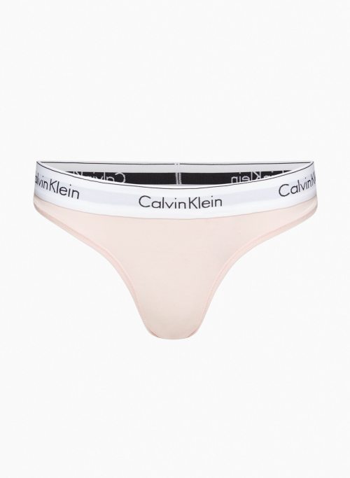 MODERN COTTON THONG - Thong underwear