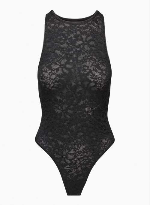 REEL BODYSUIT - Sleeveless lace bodysuit