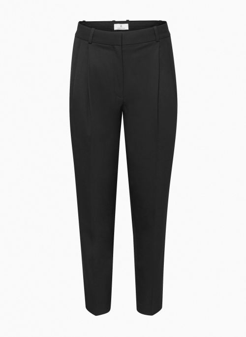 VOGUE PANT - Relaxed mid-rise pleated pants