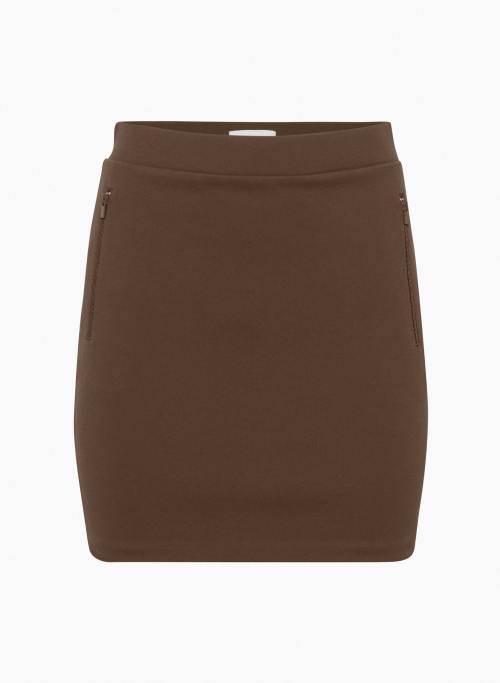MARLON SKIRT - High-waisted mini tube skirt