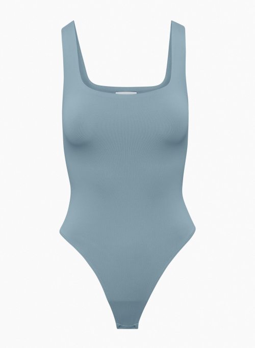 CONTOUR SQUARENECK BODYSUIT - Sleeveless square-neck bodysuit