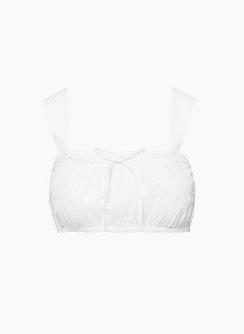 MARTINE CROPPED TOP - Square-neck cropped top