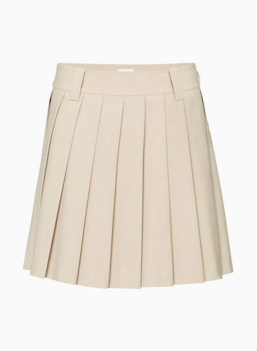 SPARKLET MINI PLEATED SKIRT - Mid-rise pleated mini skirt