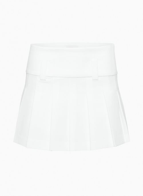 SMARTY PLEATED SKIRT - Mid-rise pleated skirt