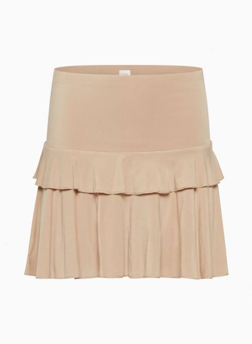 TOSCA SKIRT - Ruffled micro skirt