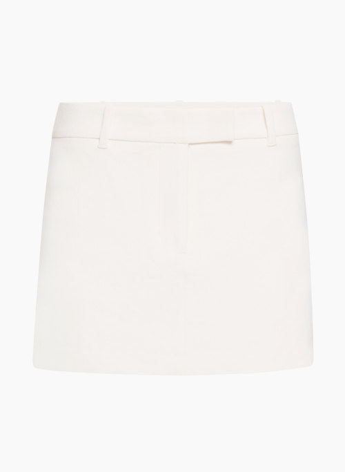 VISUAL SKIRT - Low-rise micro skirt
