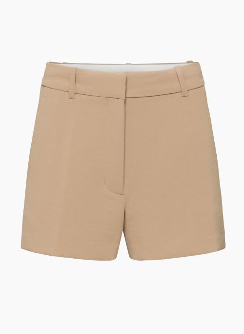 ANTHEM SHORT - High-waisted Japanese crepe shorts