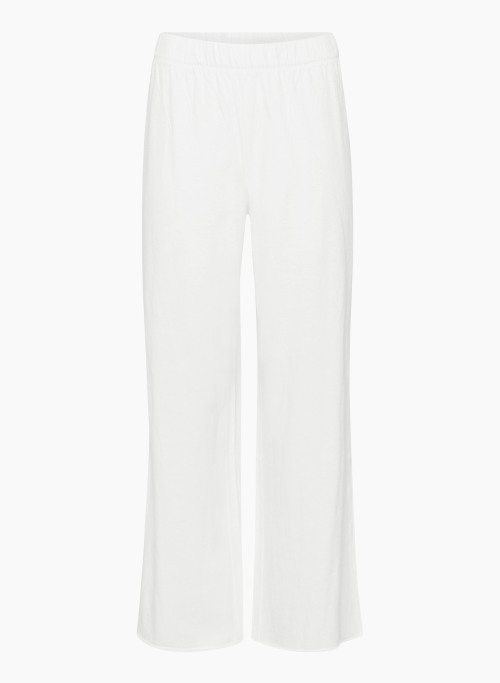 SONTAG WIDER PANT - Soft cotton pull-on pants