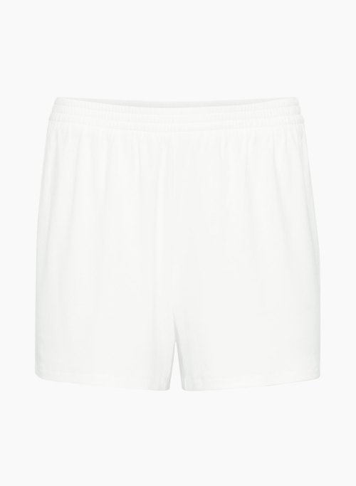 LUXE LOUNGE TOMORROW SHORT - High-waisted ribbed pull-on shorts