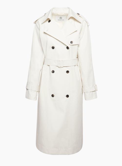 FINCH TRENCH COAT - Water-repellent twill trench coat