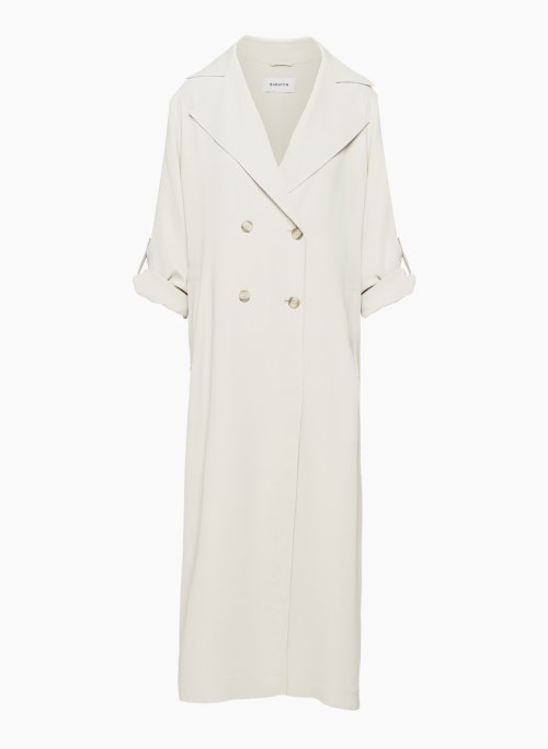 COVENANT TRENCH - Matte-satin trench coat