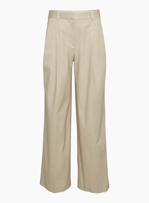 INBOUND PANT - Pleated twill wide-leg pants