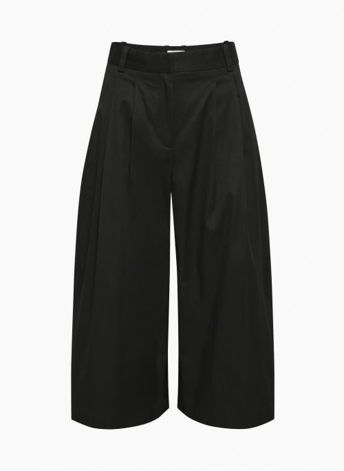 DYNAMIC PANT - Pleated twill pants