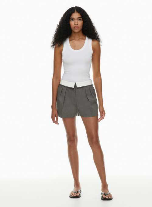 Short Fluide Noir Aritzia Babaton Femme – Taille XS Avec Ceinture élastique