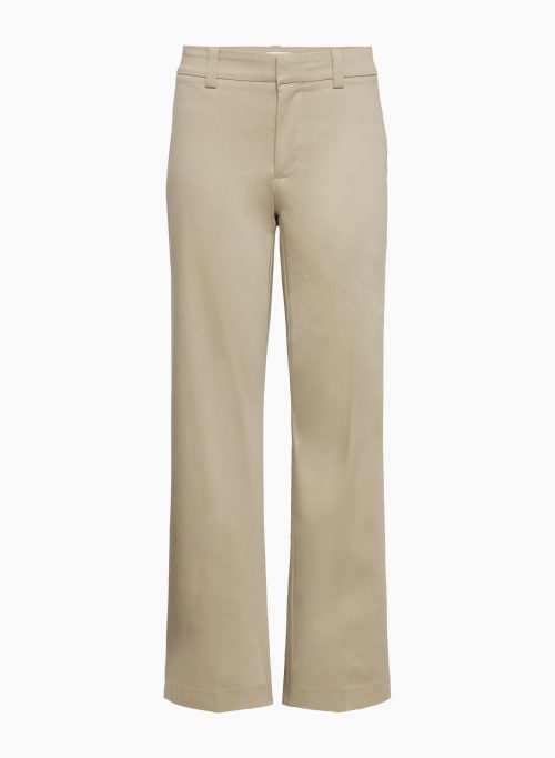 GEMINI CHINO PANT - Mid-rise slouchy chino pants