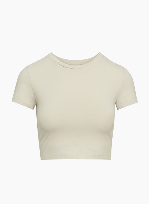 HOLD-IT™ ORTIZ CROPPED T-SHIRT - Cropped cotton jersey crewneck t-shirt