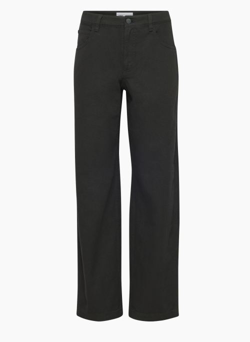 GROUNDWORK BAGGY PANT - Cotton twill mid-rise utility pants