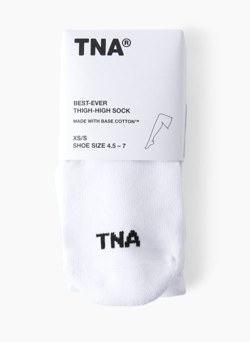 BEST-EVER THIGH-HIGH SOCK - Base Cotton™ thigh-high socks