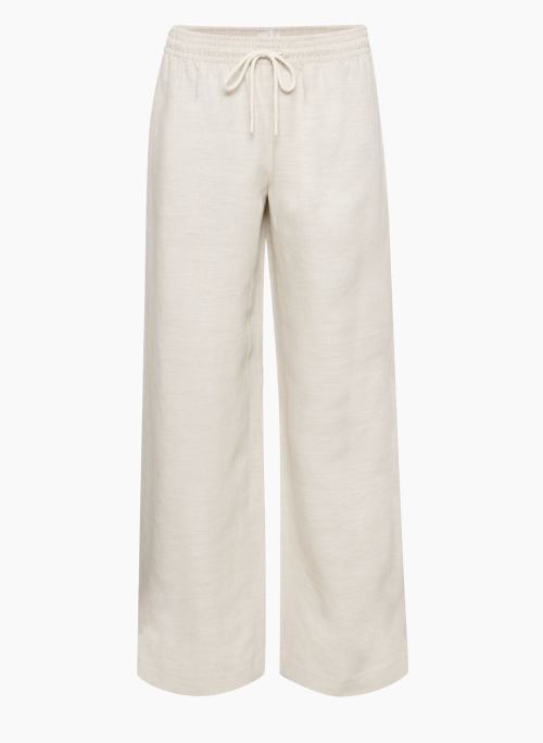 THESIS LINEN PANT - Mid-rise linen pants
