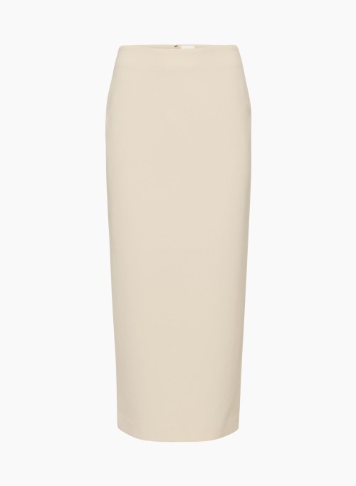 REHEARSAL SKIRT - Stretch-twill high-waisted maxi skirt