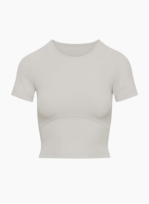 BUTTER BOUND T-SHIRT - Tight crewneck sweat-wicking t-shirt