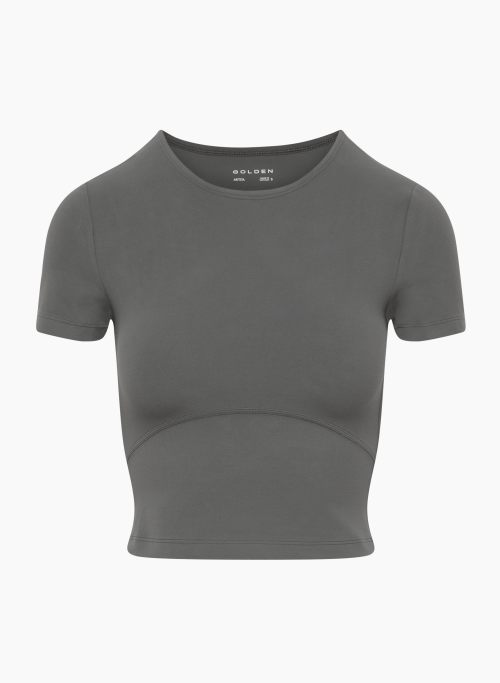 BUTTER BOUND T-SHIRT - Tight crewneck sweat-wicking t-shirt