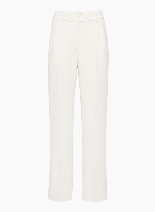 THE EFFORTLESS PANT™ - High-waisted wide-leg crepe trousers